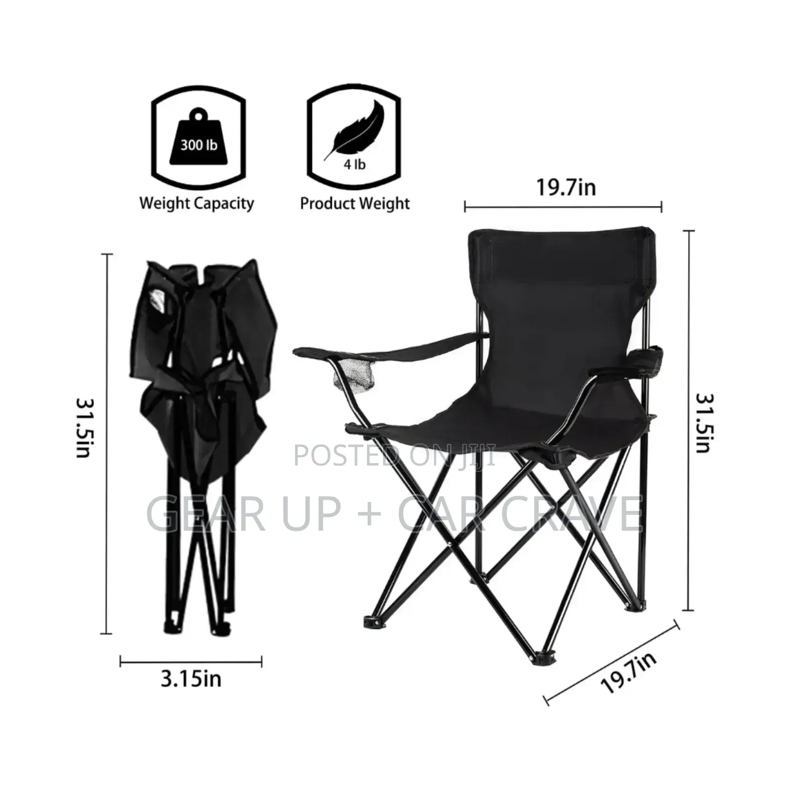 Camping Outdoor Armchair Seat