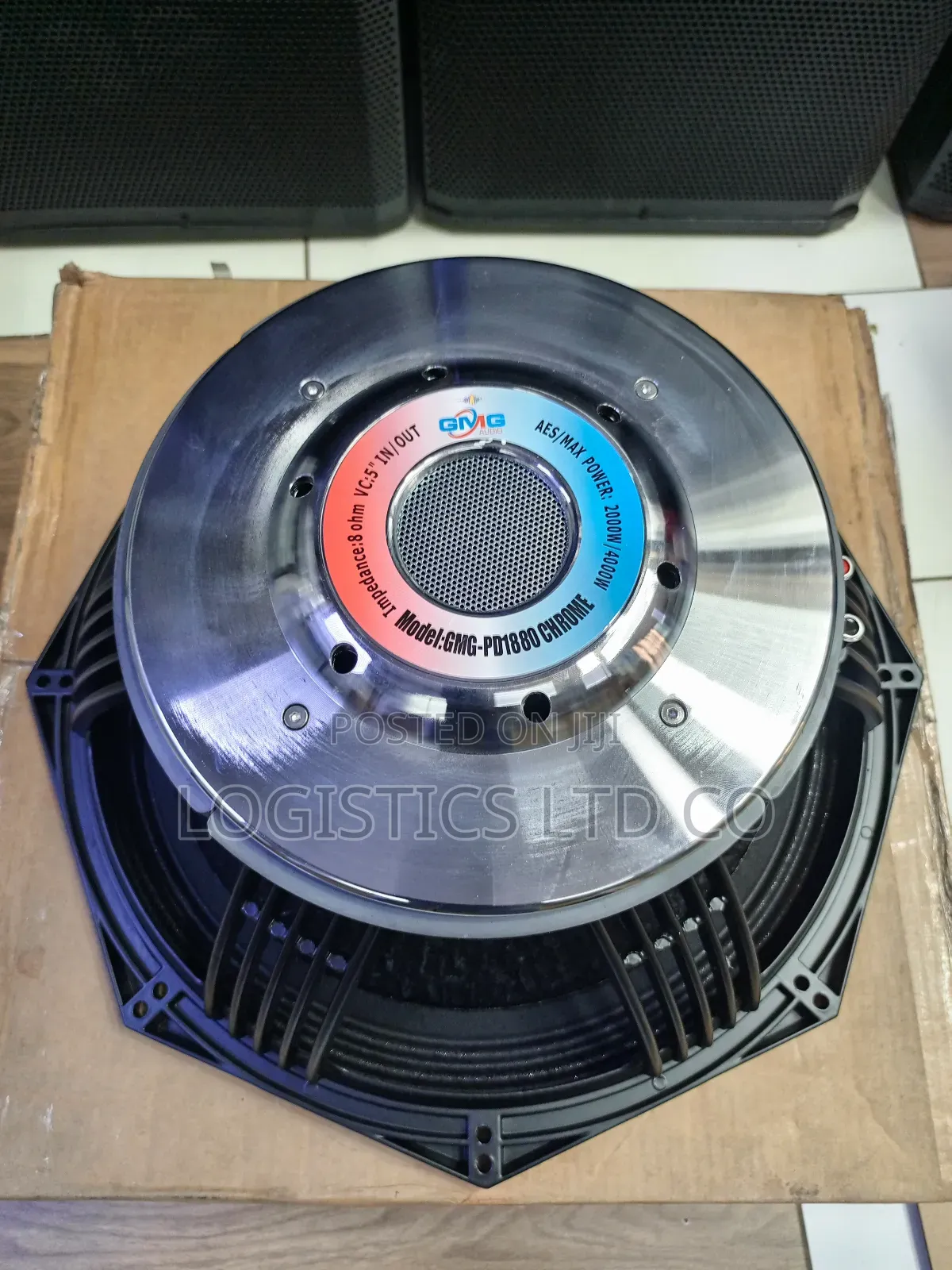 GMG Pd1880 - Voice Coil 5" in Out 4000w Bass Speaker