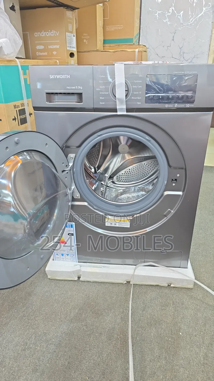 Skyworth F80215MB 8kg Front Load Washing Machine