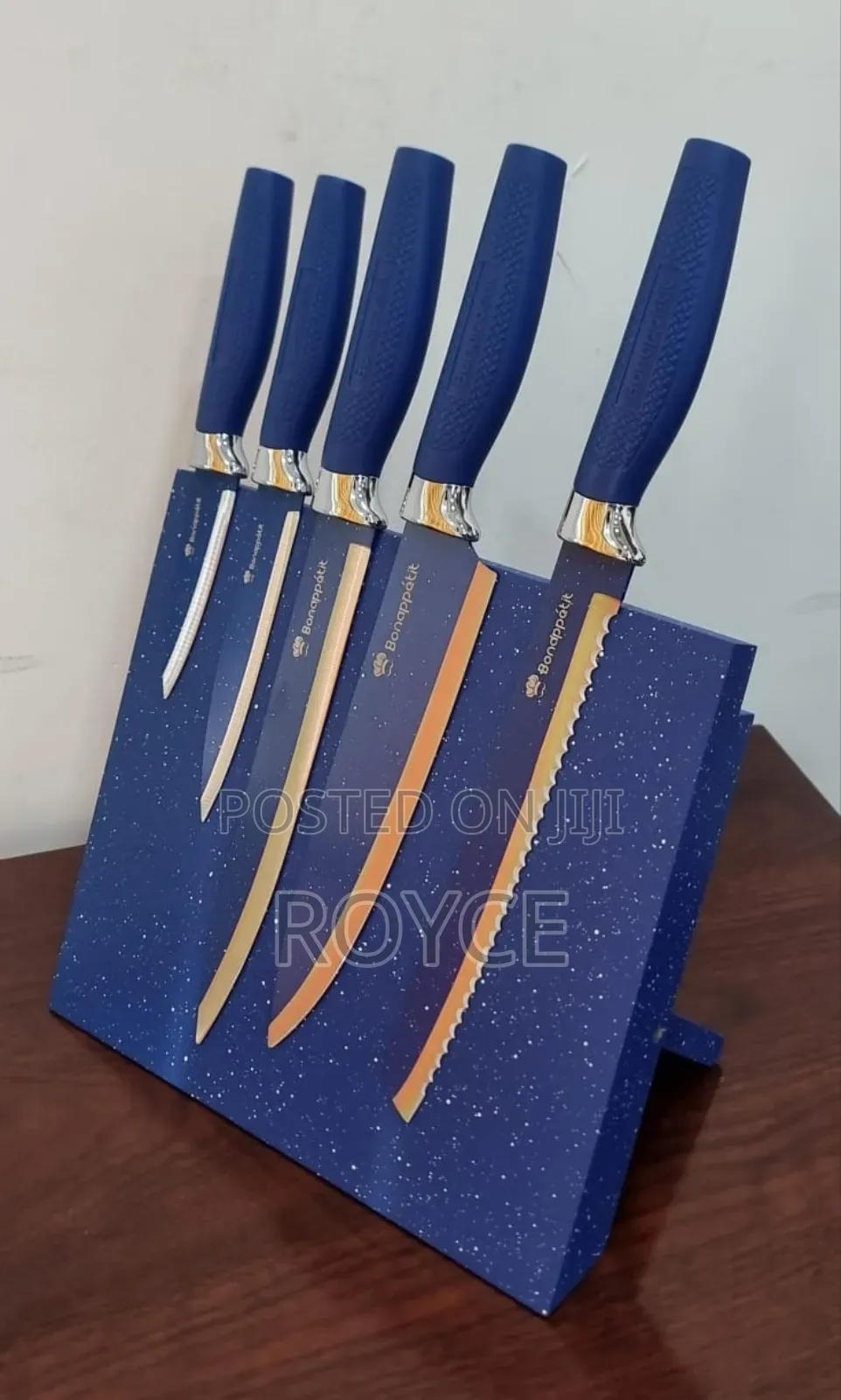 6pcs Knife Set With Magnetic Stand