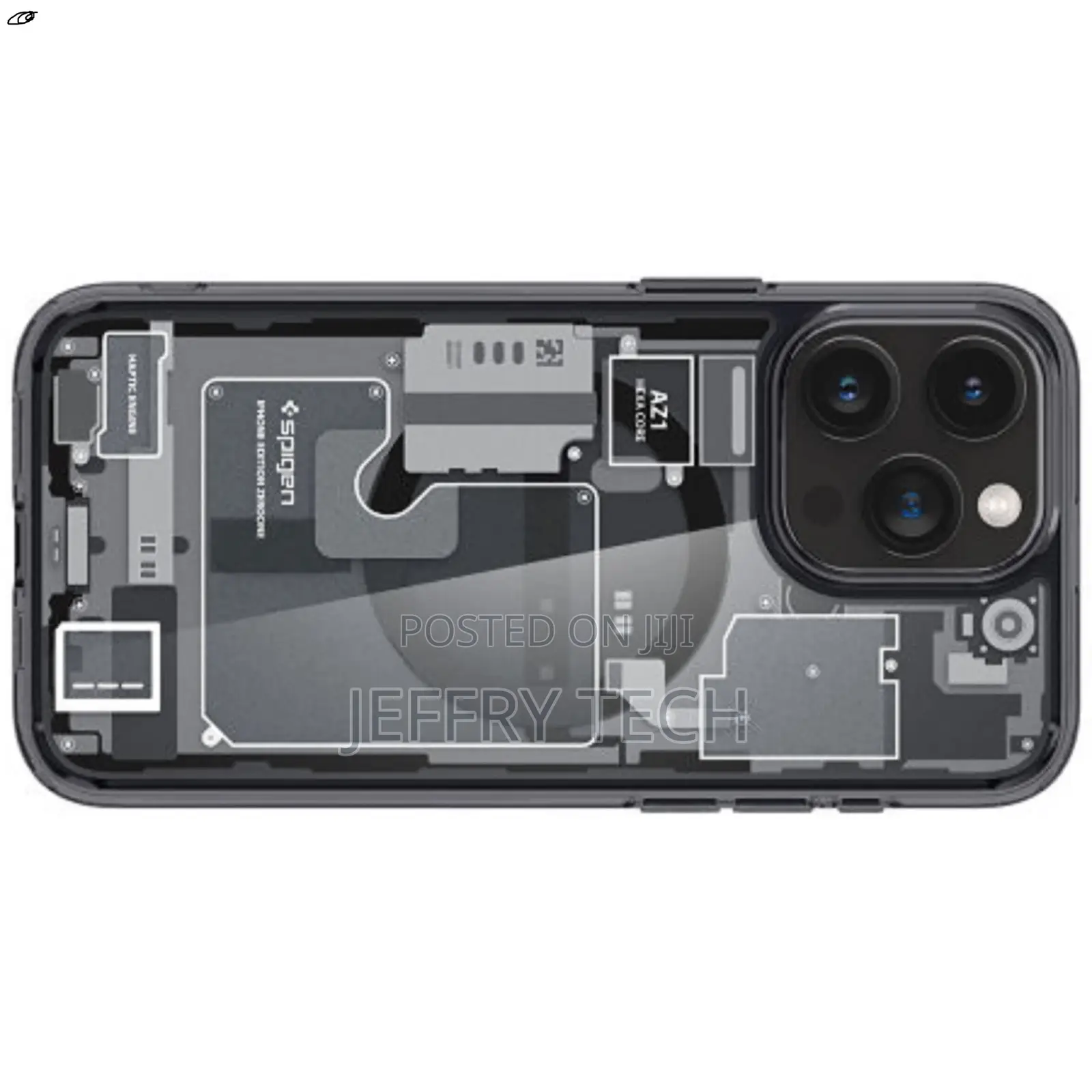 Spigen Zero One Black Magsafe Case for iPhone 15 Pro Max