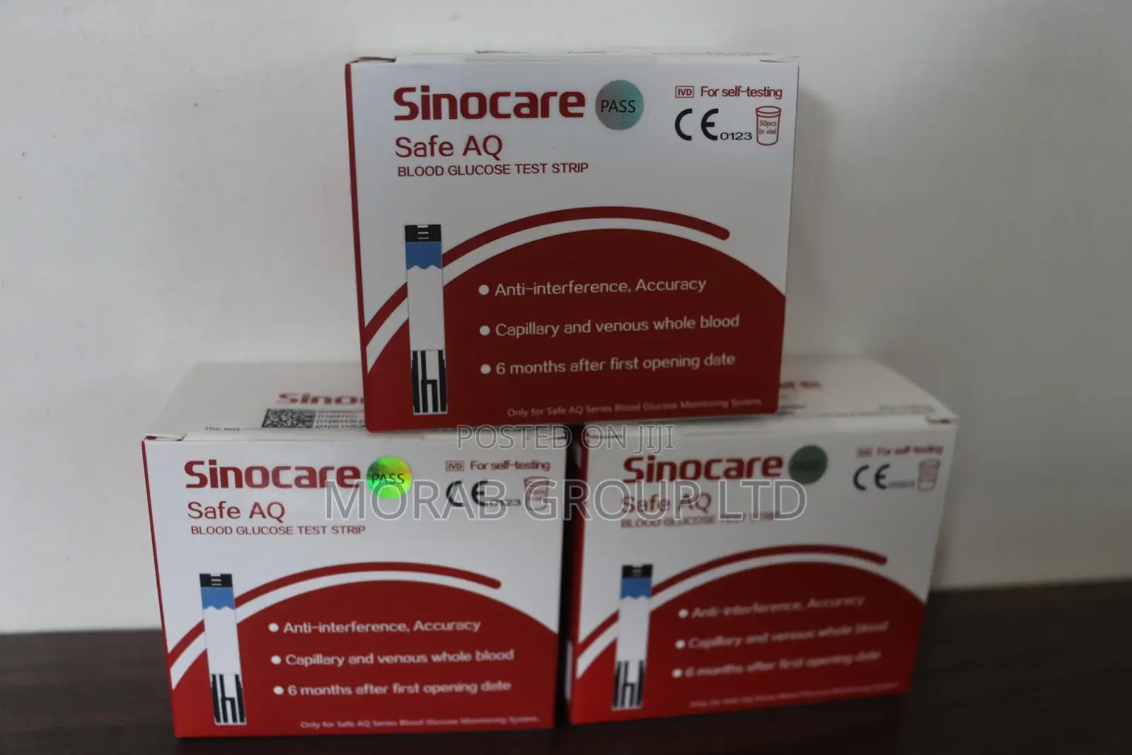 Blood Glucose Test Strips-Sinocare Safe Aq