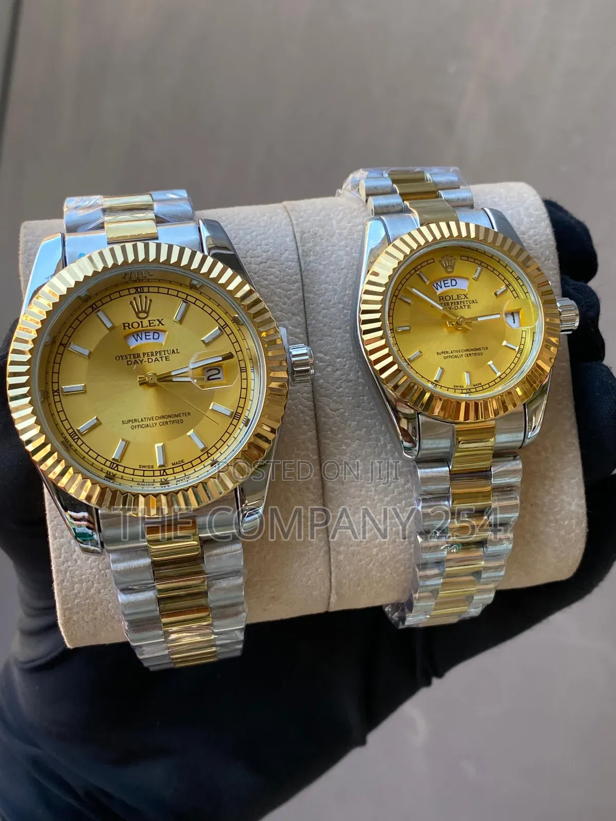 Original Quality Nisex Coupes Rolex Watch Set