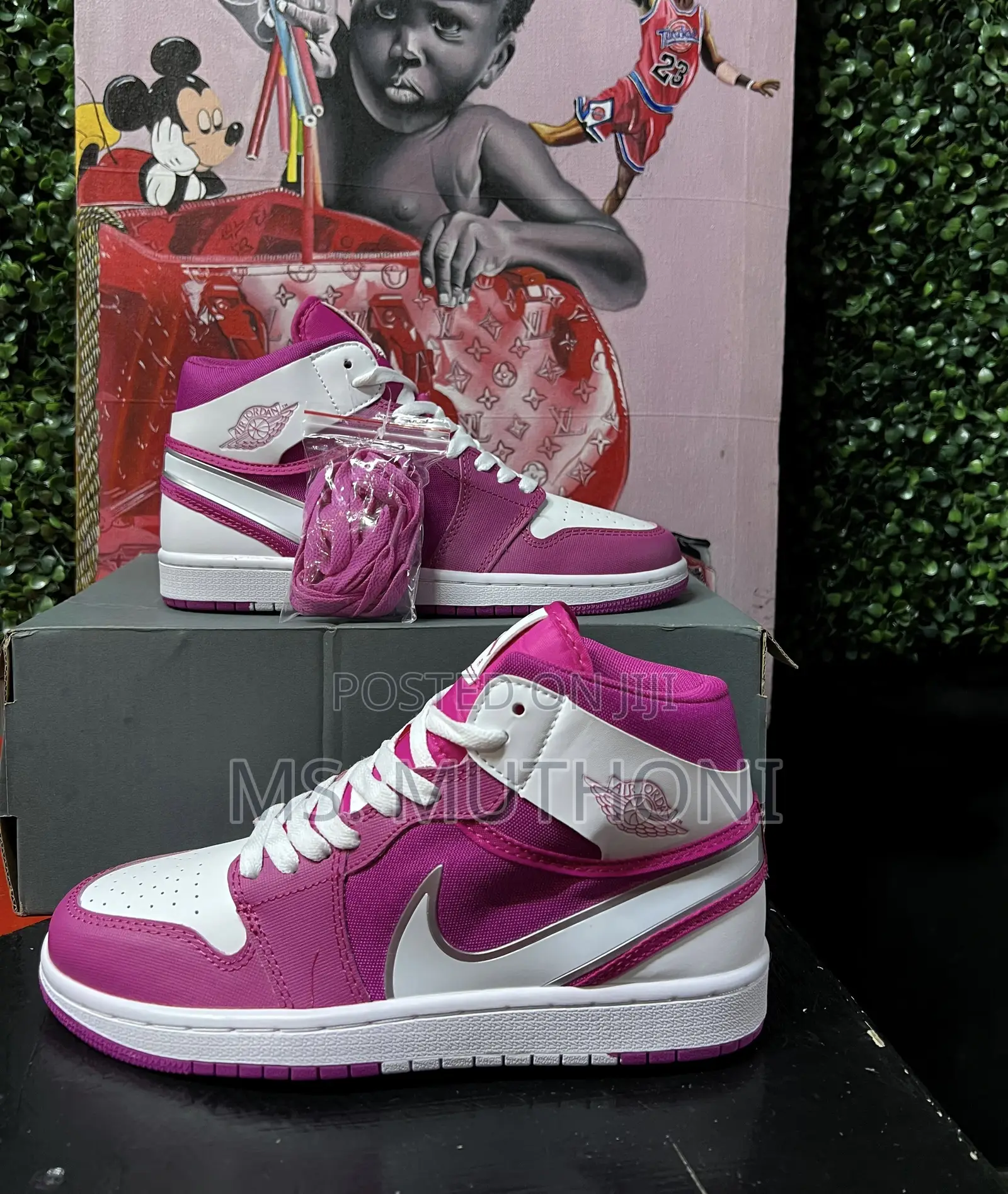 1st Quality Jordan 1 HC Pink Blue