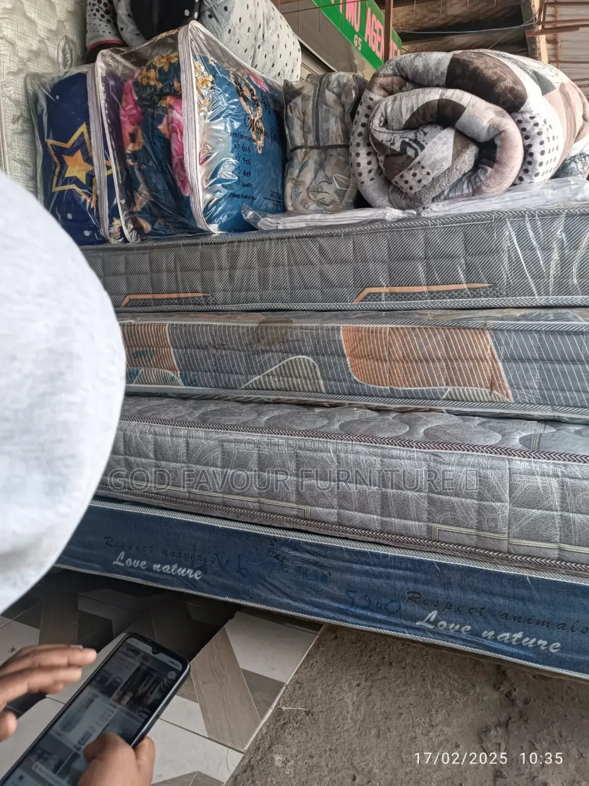 Quality 5 by 6 Fibre Matress Tf3wq