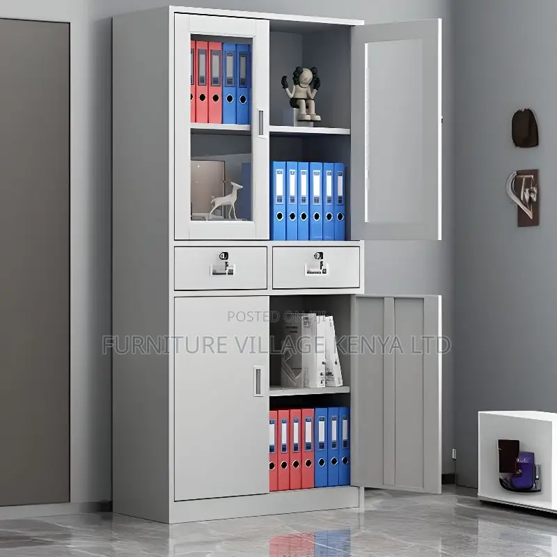2-Door Metallic Office Storage/ Filing Cabinet