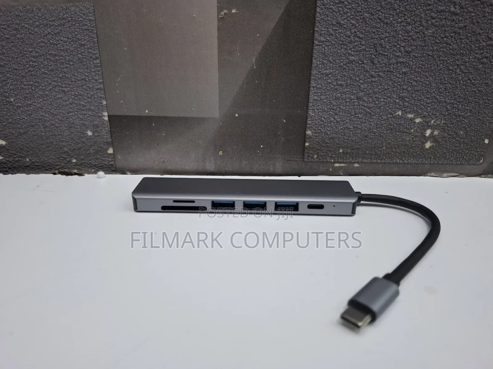 Usb-C to Hdtv+Sd/Tf+Usb3.0+Pd Adapter Type-C Adapter 7 in 1