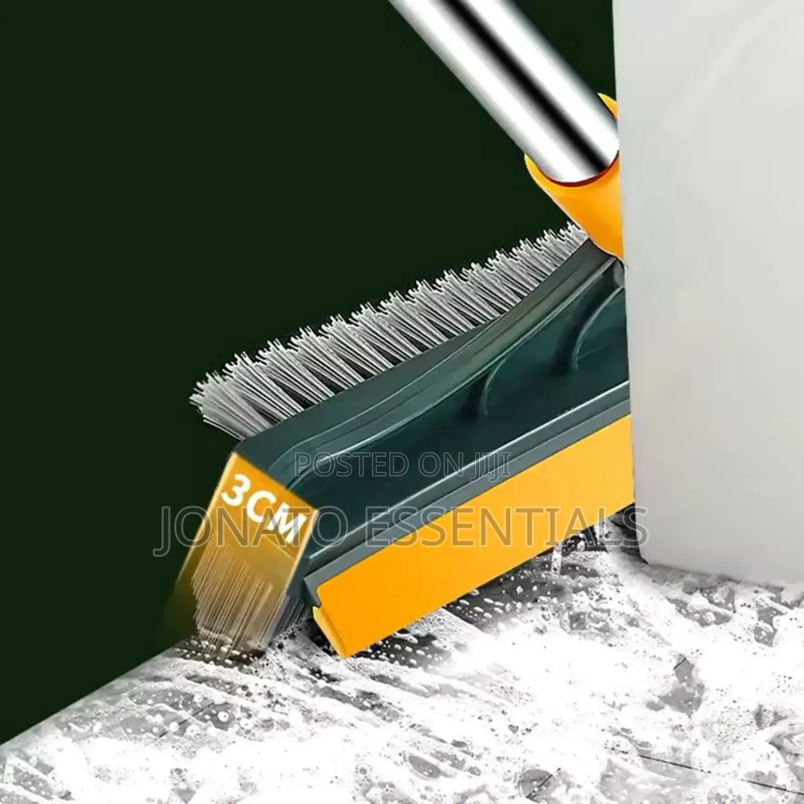 V-Shaped Floor Brush Scrubber
