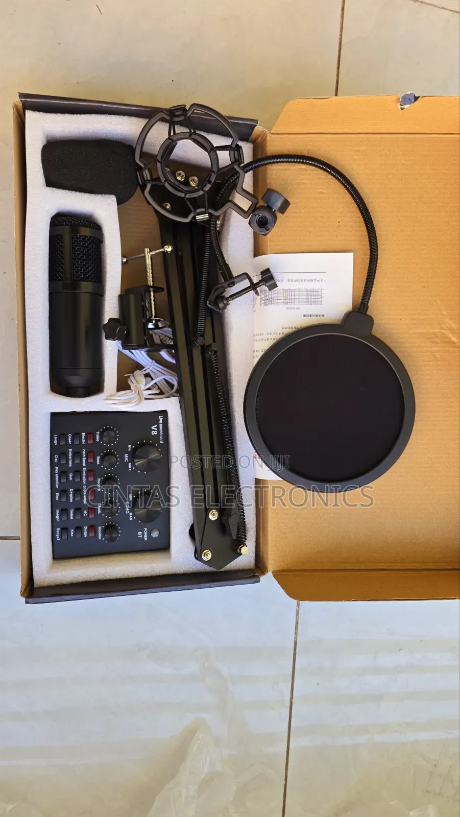Legendary Vocal Condenser Microphone