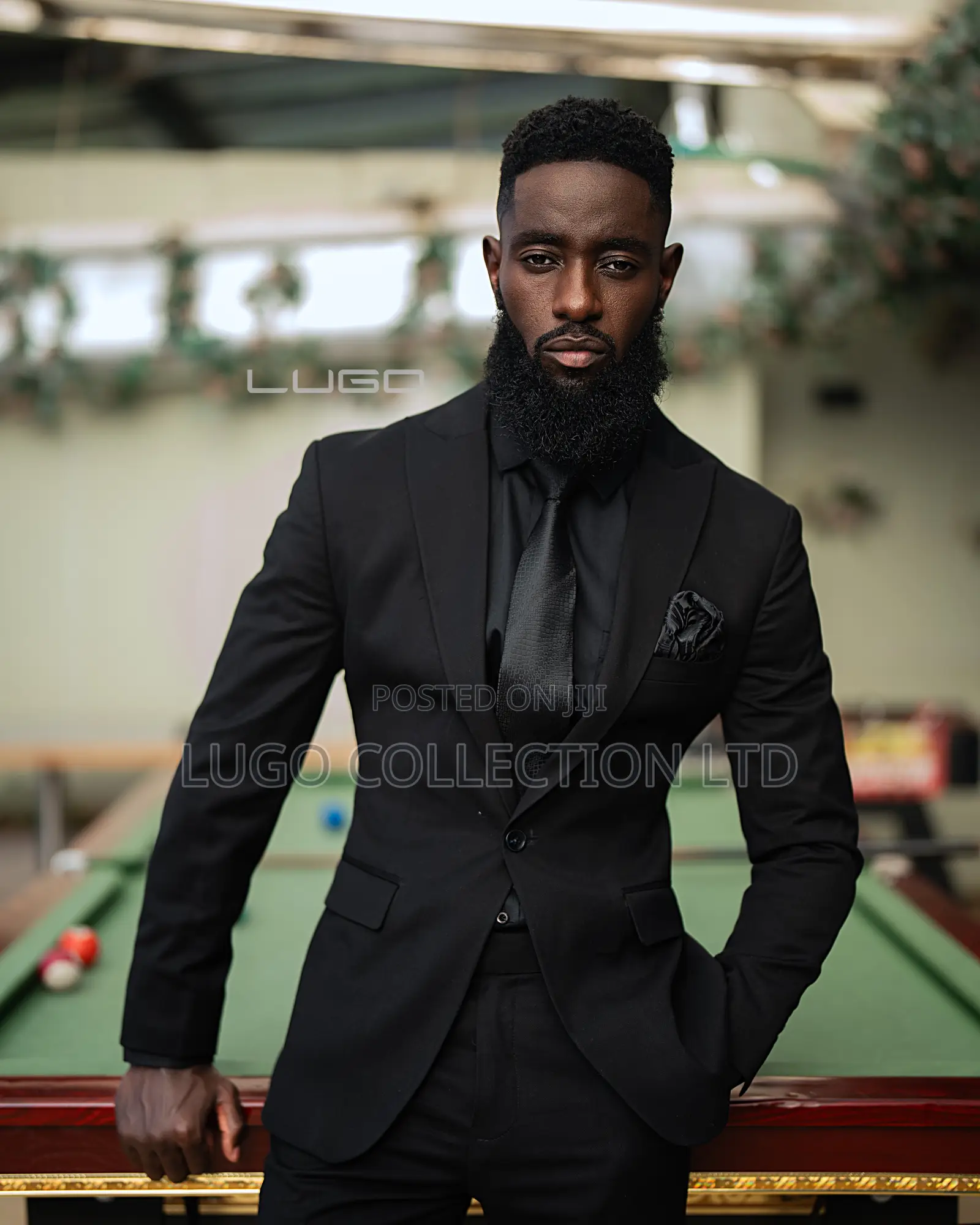 Men Suits Black Slim Fit Suit