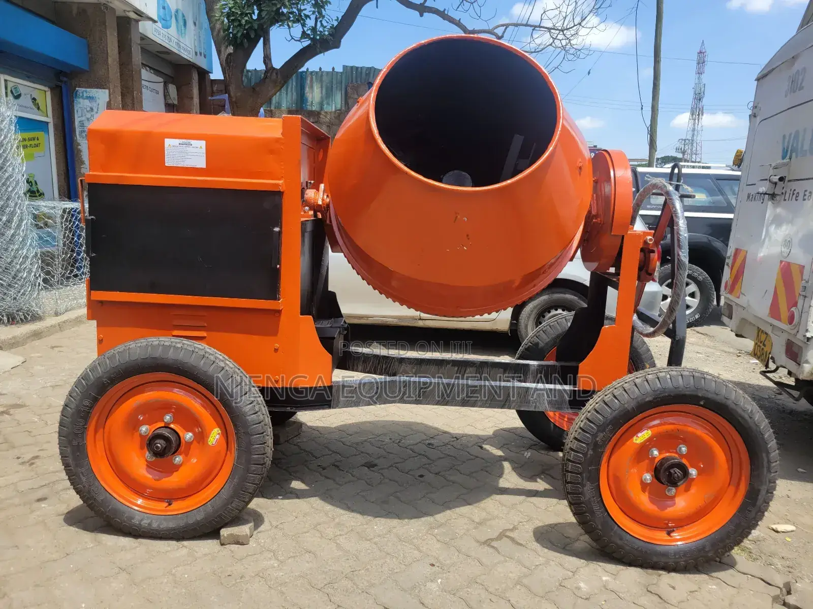 Diesel Concrete Mixer 500l Heavy Duty | Titan