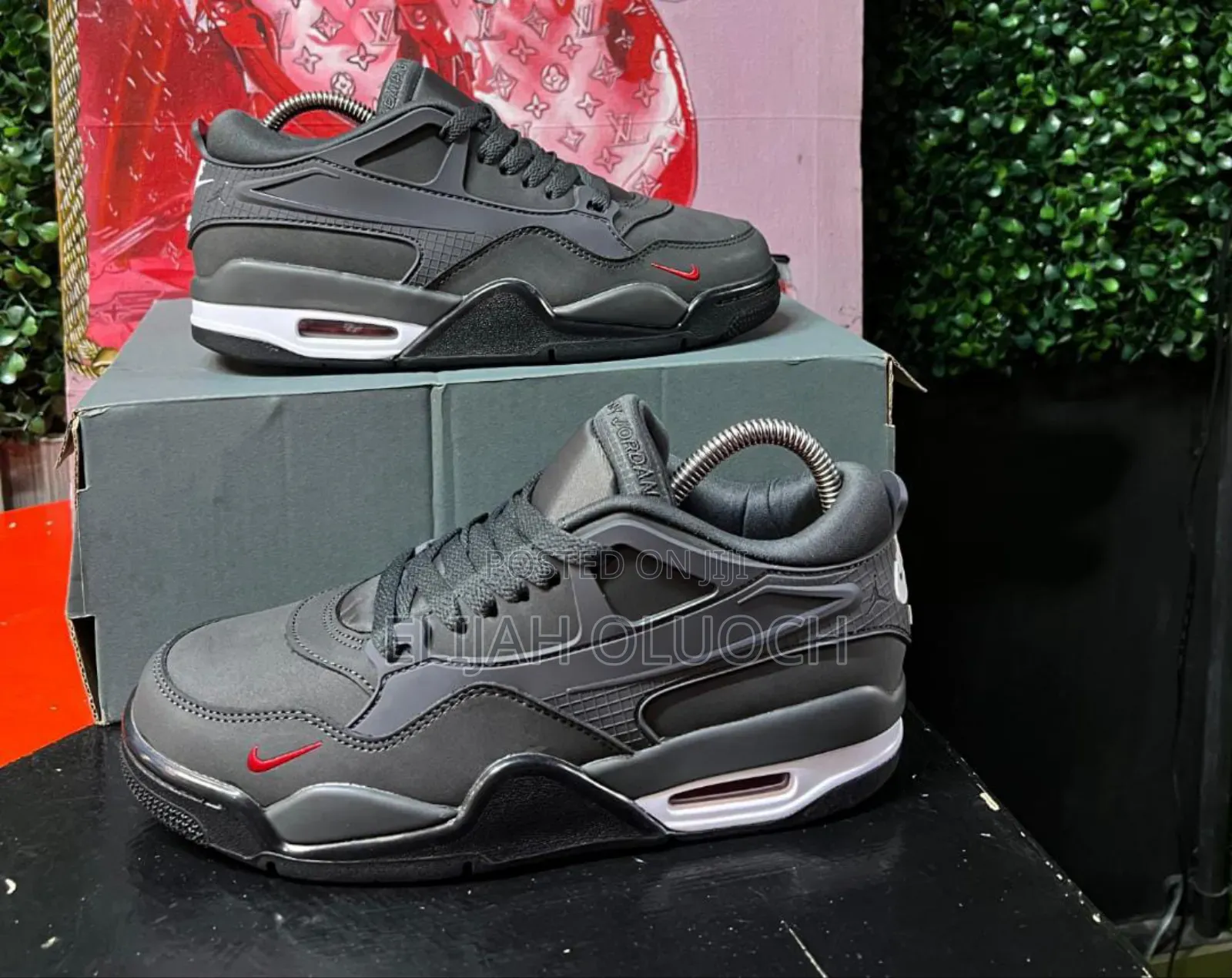 Nigel Sylvester X Air Jordan4 “Driveway Fence