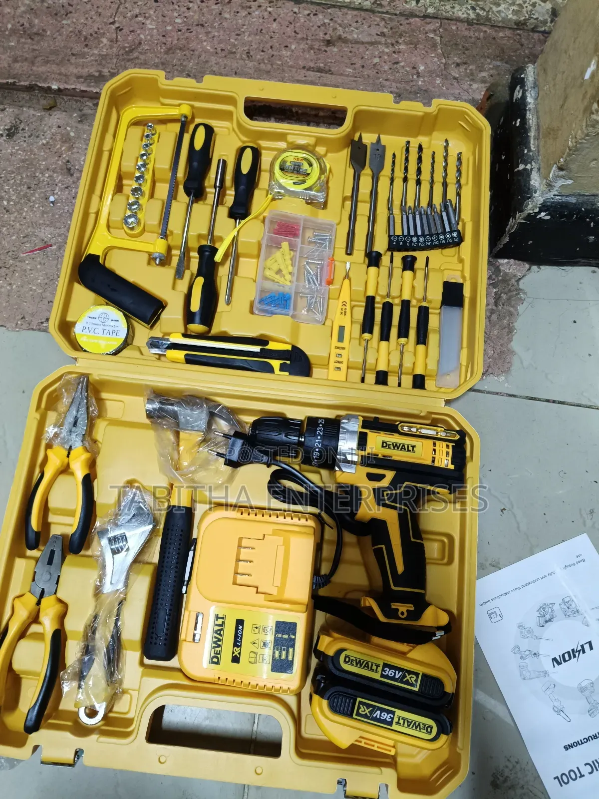 Dewalt Cordless Drill 36vts