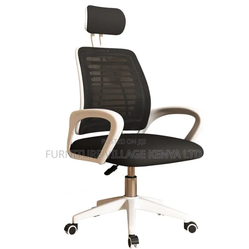 Office Desk Chairs With Lumbar Support, Adjustable Headrest