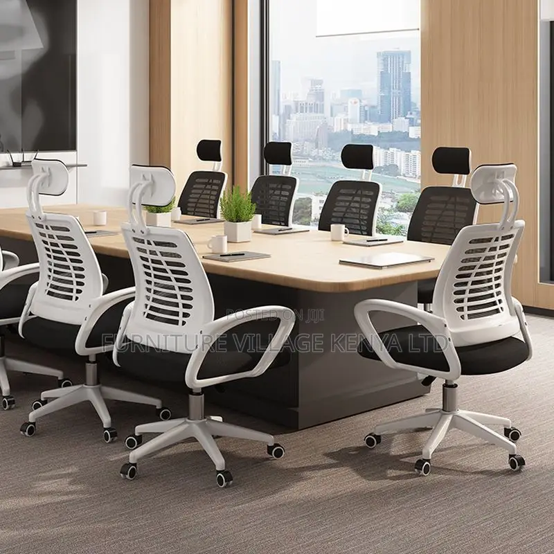 Office Desk Chairs With Lumbar Support, Adjustable Headrest