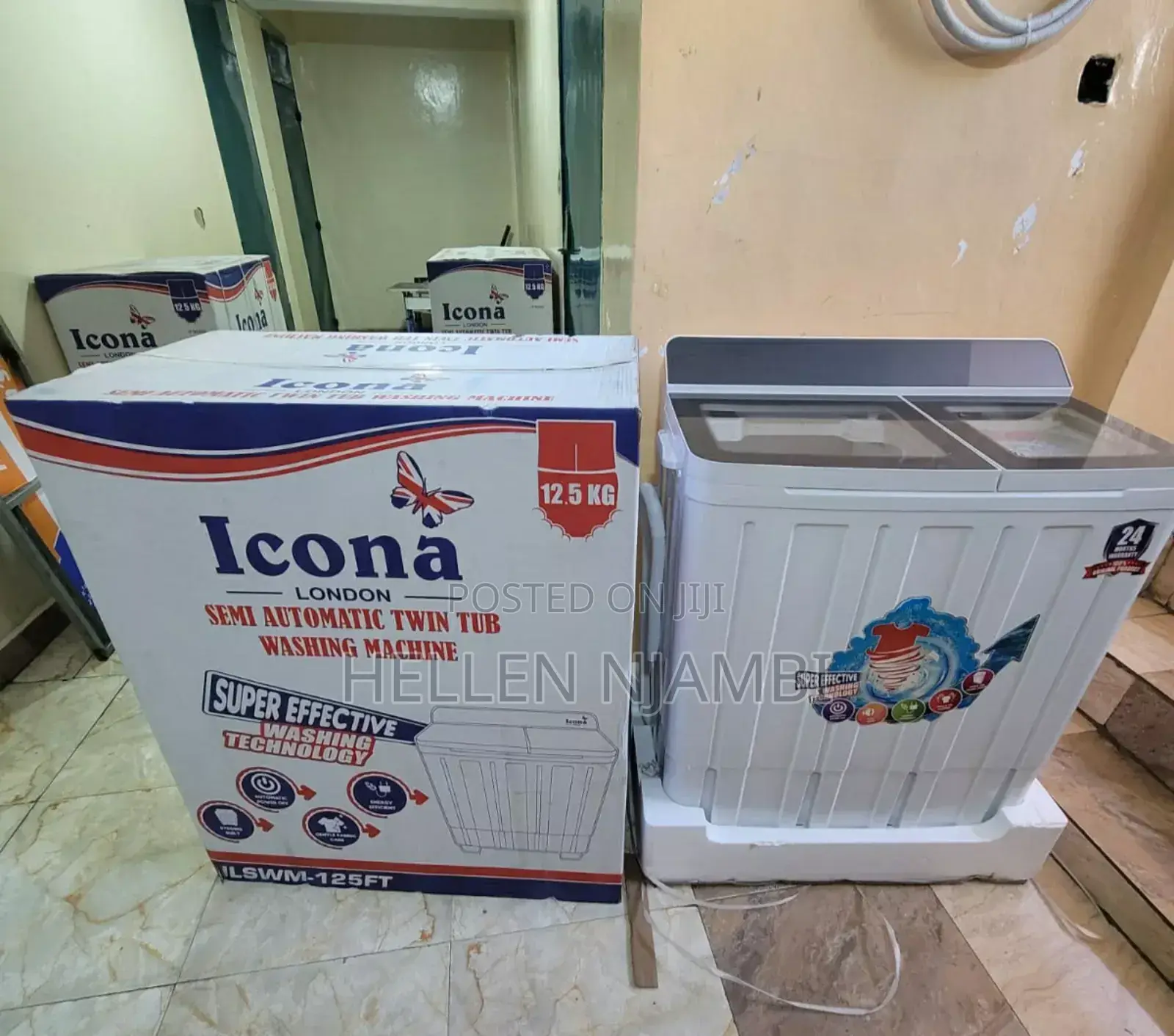 Icona Twin Tub Washing Machine