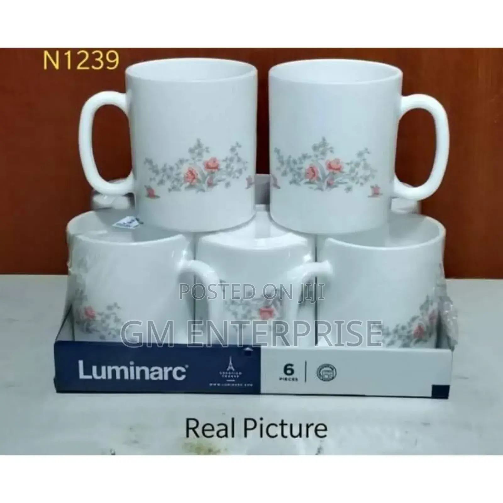 Luminous Mugs 32l Set of 6 PCS
