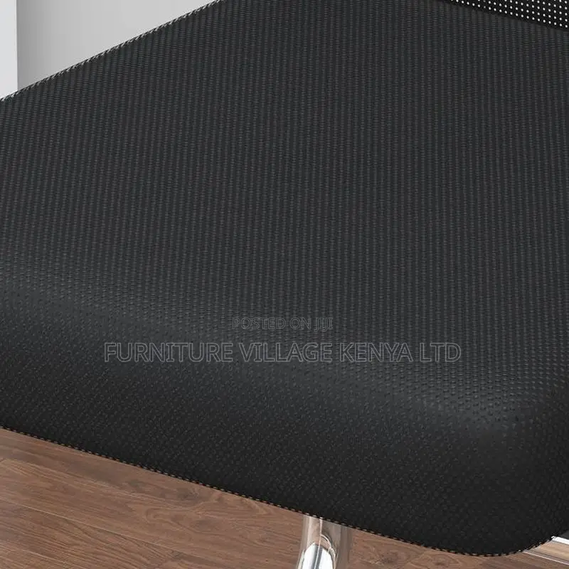 Guest Waiting Seats; Office Mesh Visitor Chair in Black