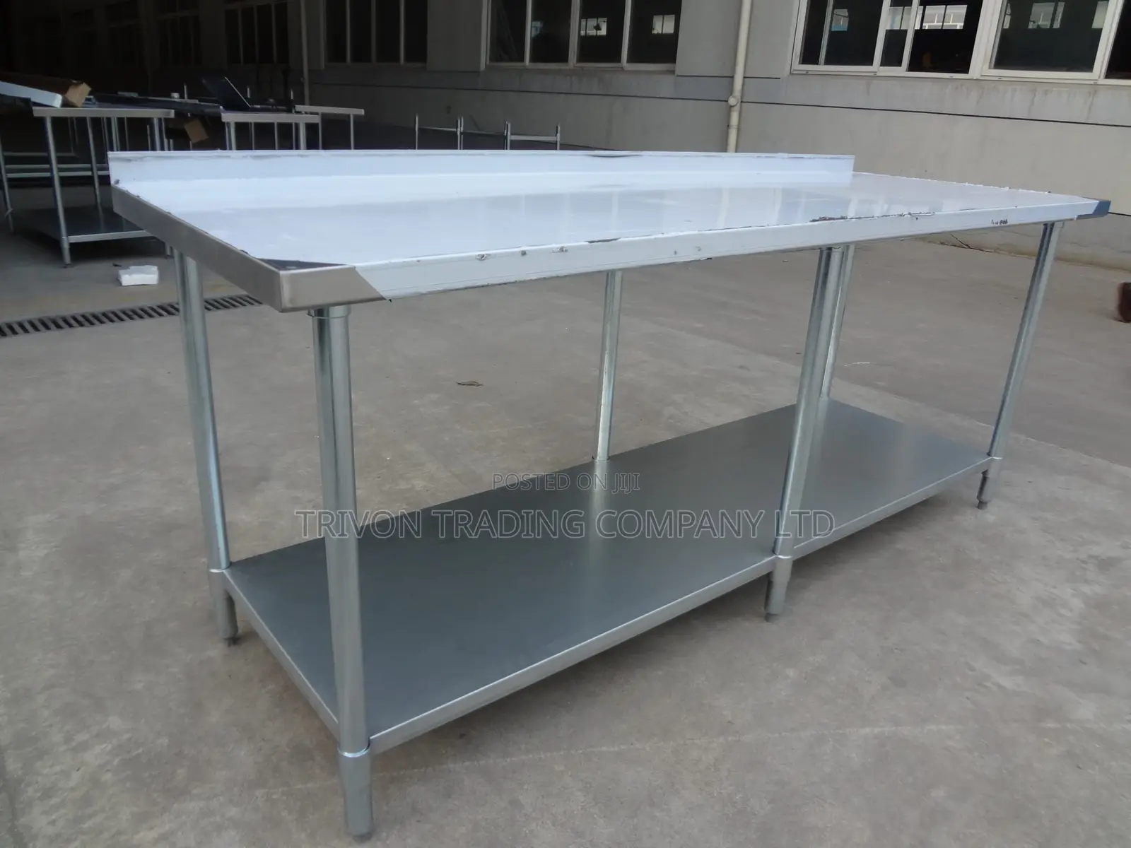 Heavy-Duty Stainless Steel Table ( 4*6 FT )