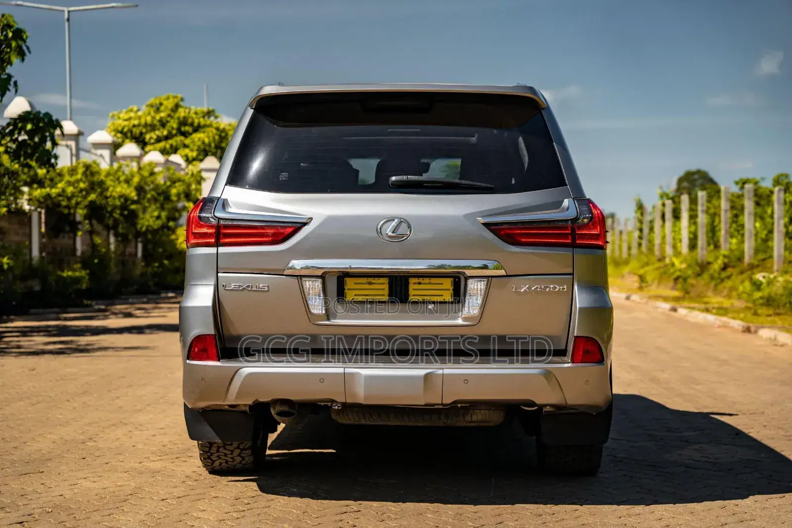 Lexus LX 450d AWD 2017 Silver