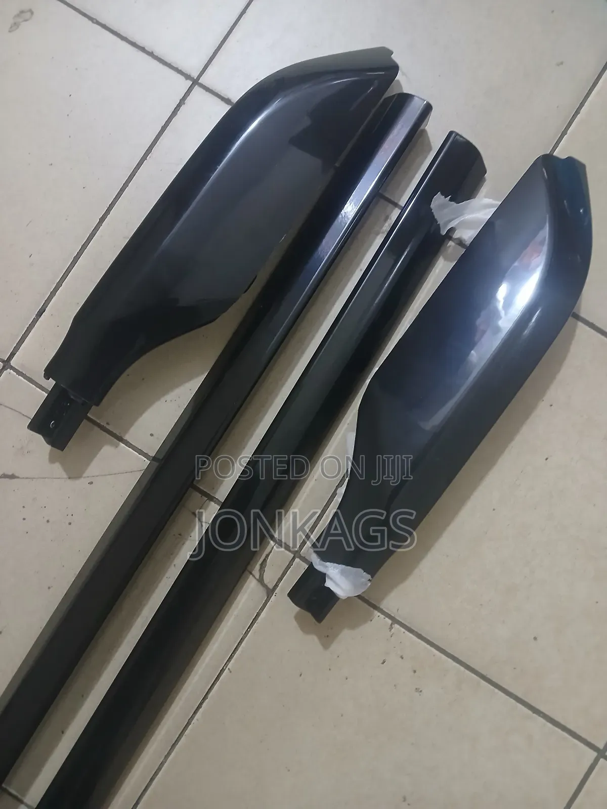 Black Heavy-Duty Racks for Prado 150