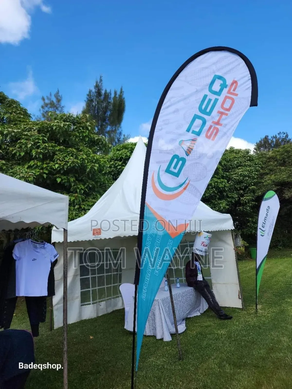 3.5m Teardrop Banner Stand