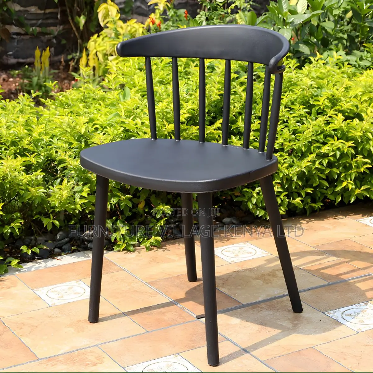 Contemporary Plastic Outdoors Dining Chairs