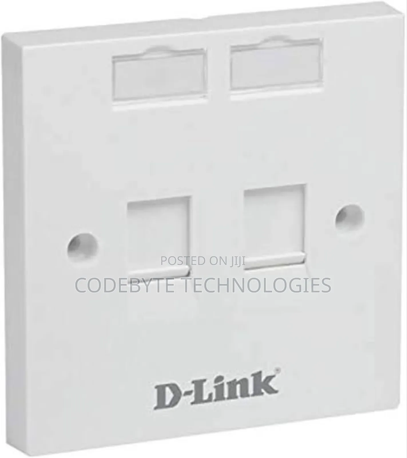 NFP-0WHI21 Dual Faceplate Withshutter ID Plate - White