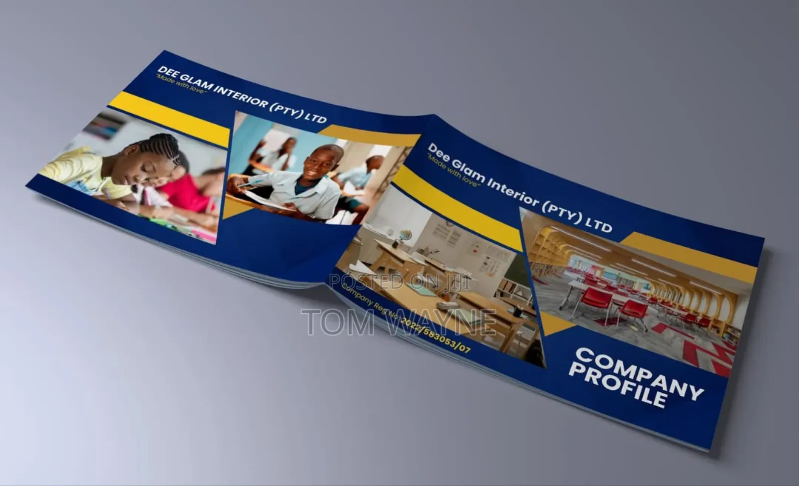 Company Profile Printing Binding