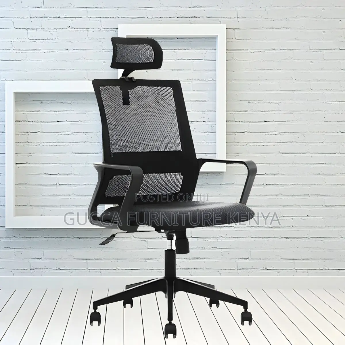 Office Chairs:Ergonomic Modern Armchair With Fixed Armrest