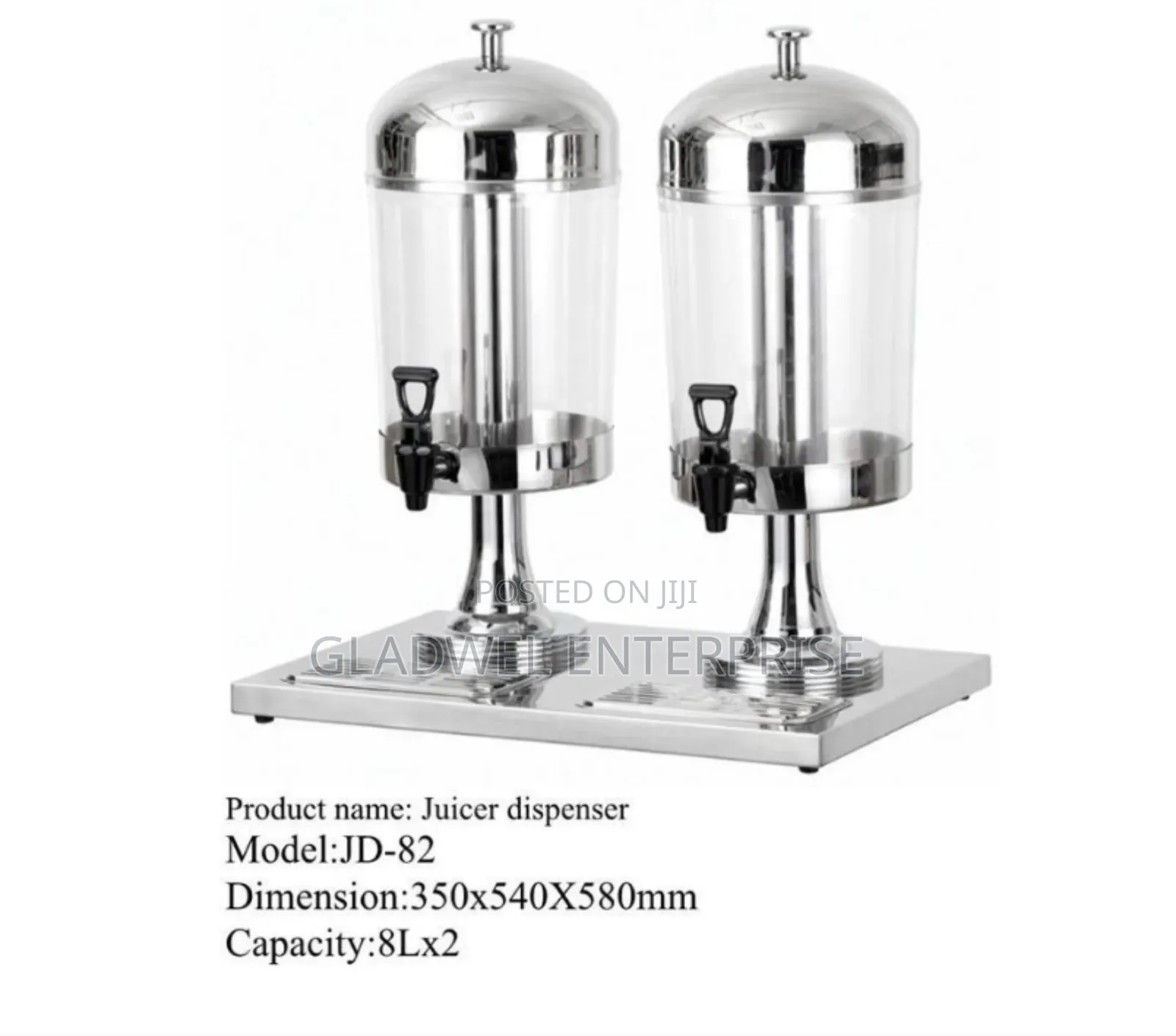 Manual Juice Dispenser Capacity 8L×2