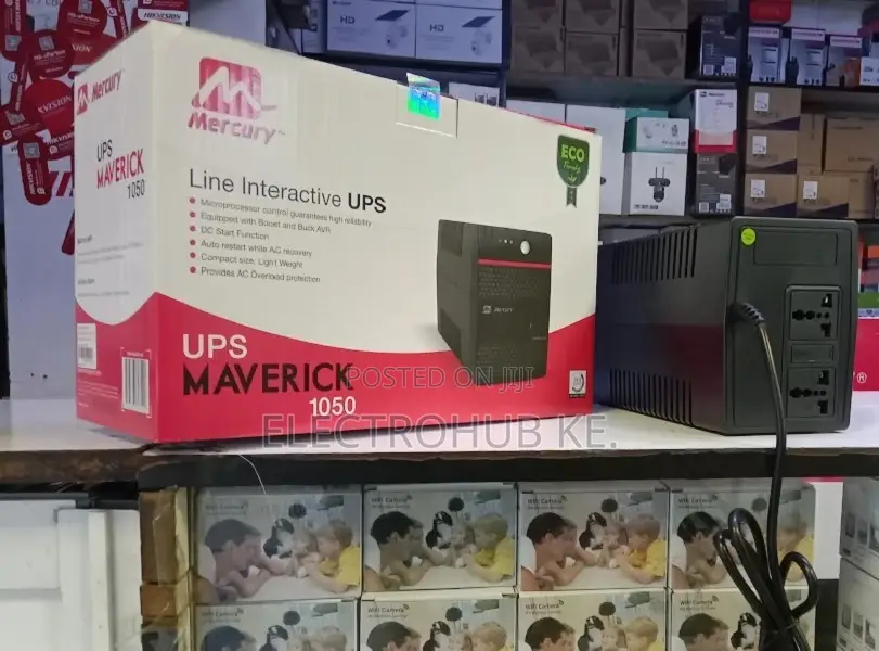 Mercury UPS 1050va/630w Maverick Line Interactive