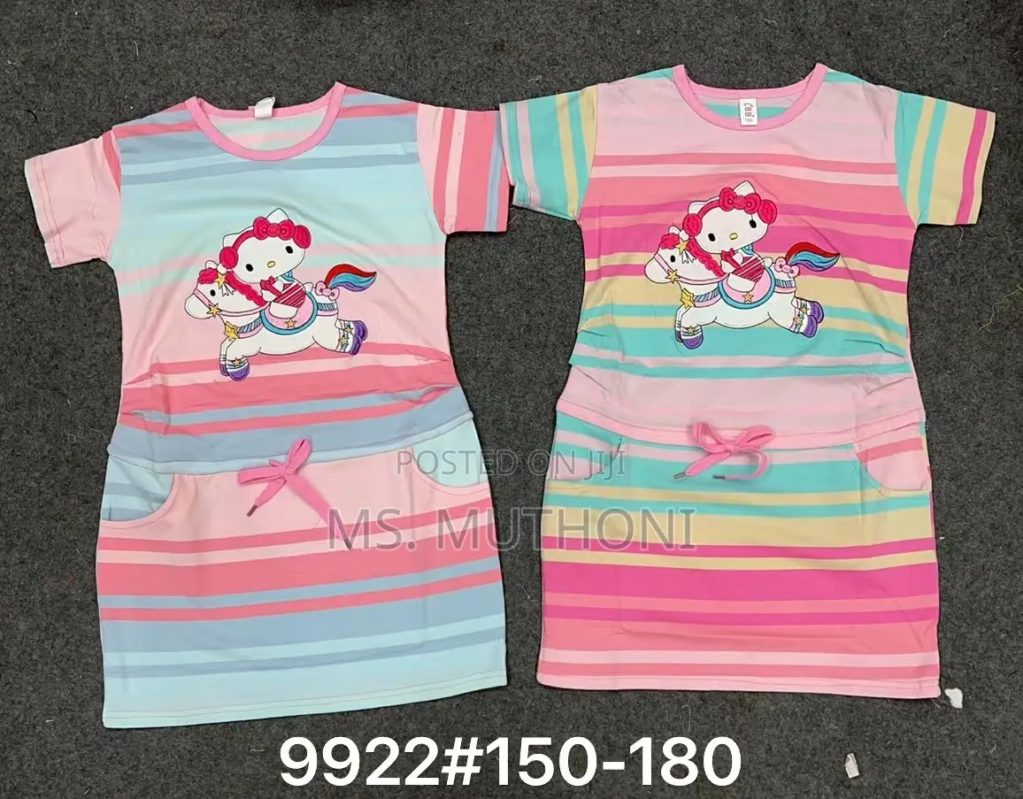 Girls. 4-10yrs Cute Dresses