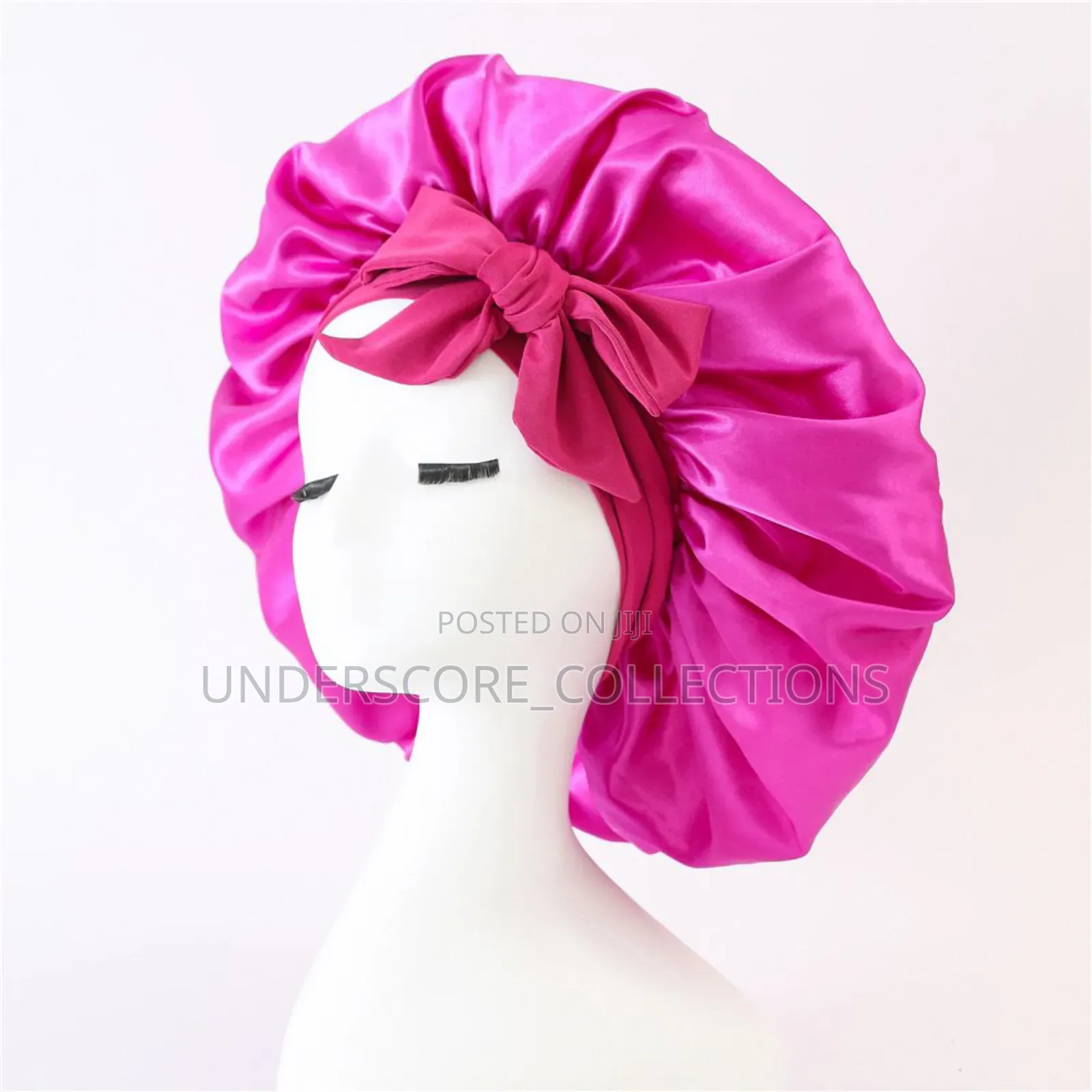 Ladies Maroon Bonnet With Bow