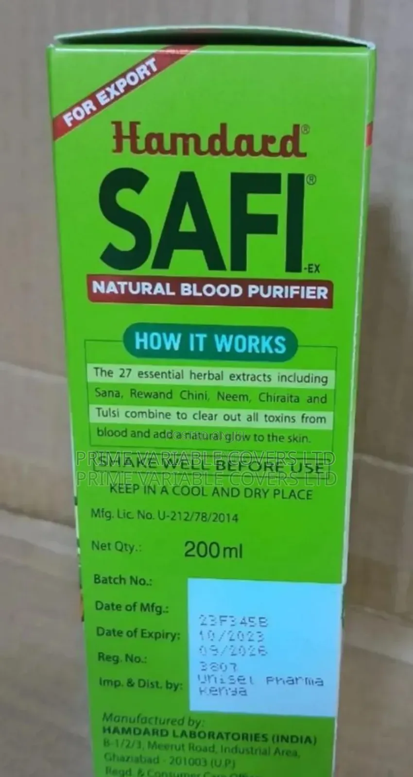Hamdard Safi – Herbal Blood Purifier for Clear Skin