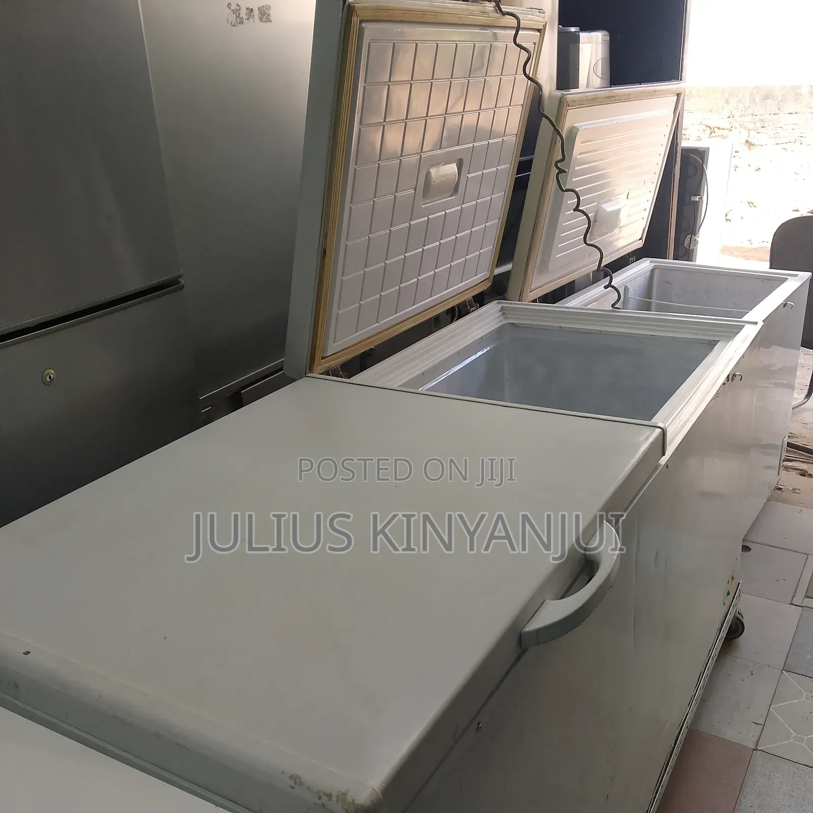 Large Two Doors Chest Freezer
