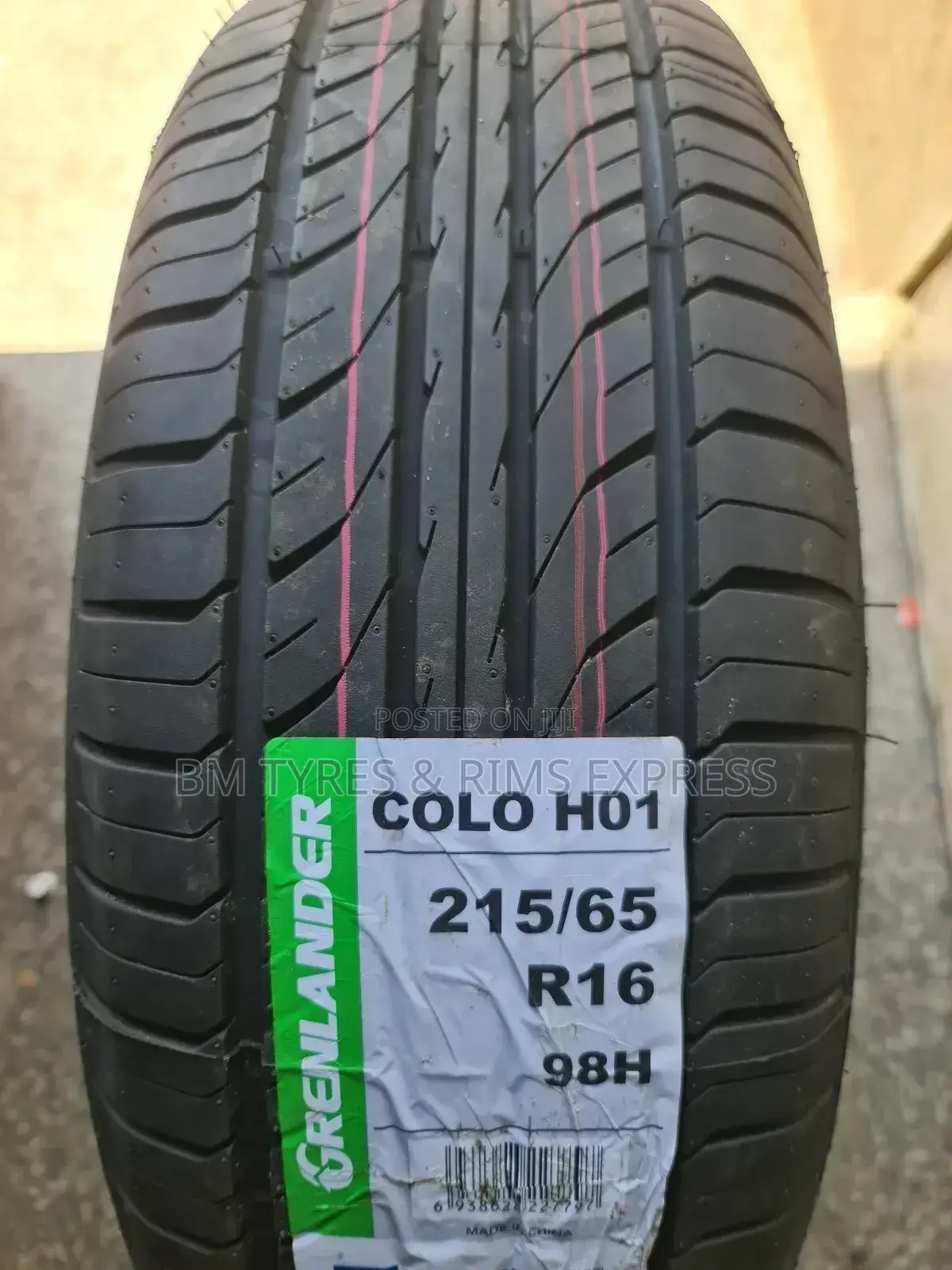 215 /65 R16 Grenlander Tyres.