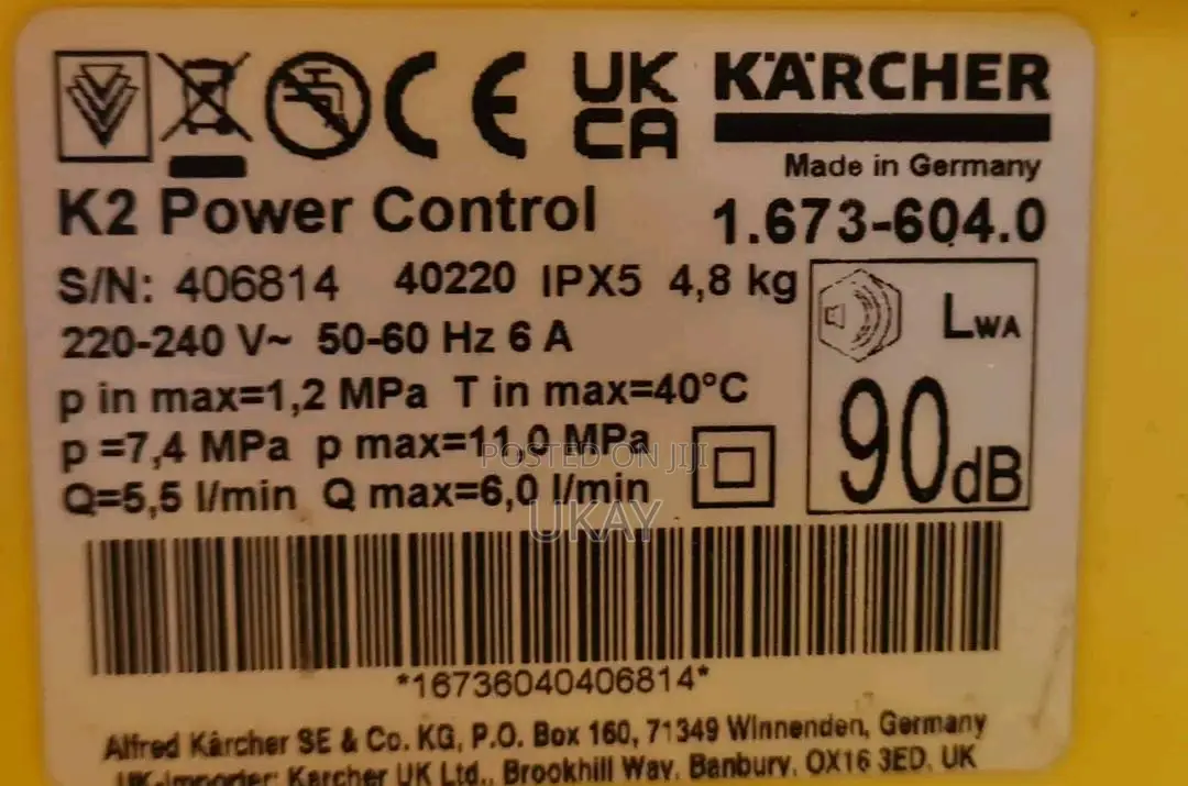 KARCHER Pressure Washer K 2.
