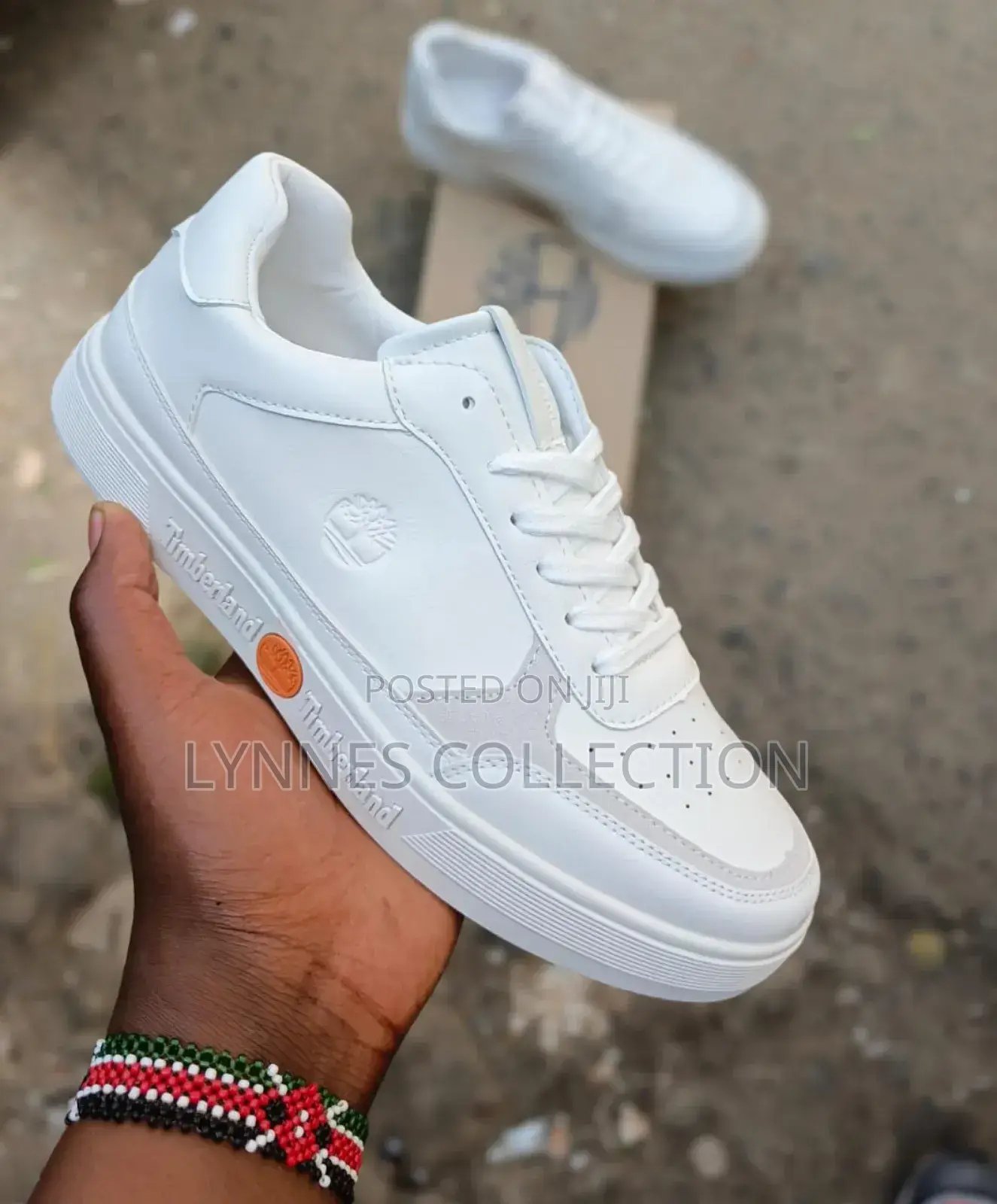 White Timberland Casuals