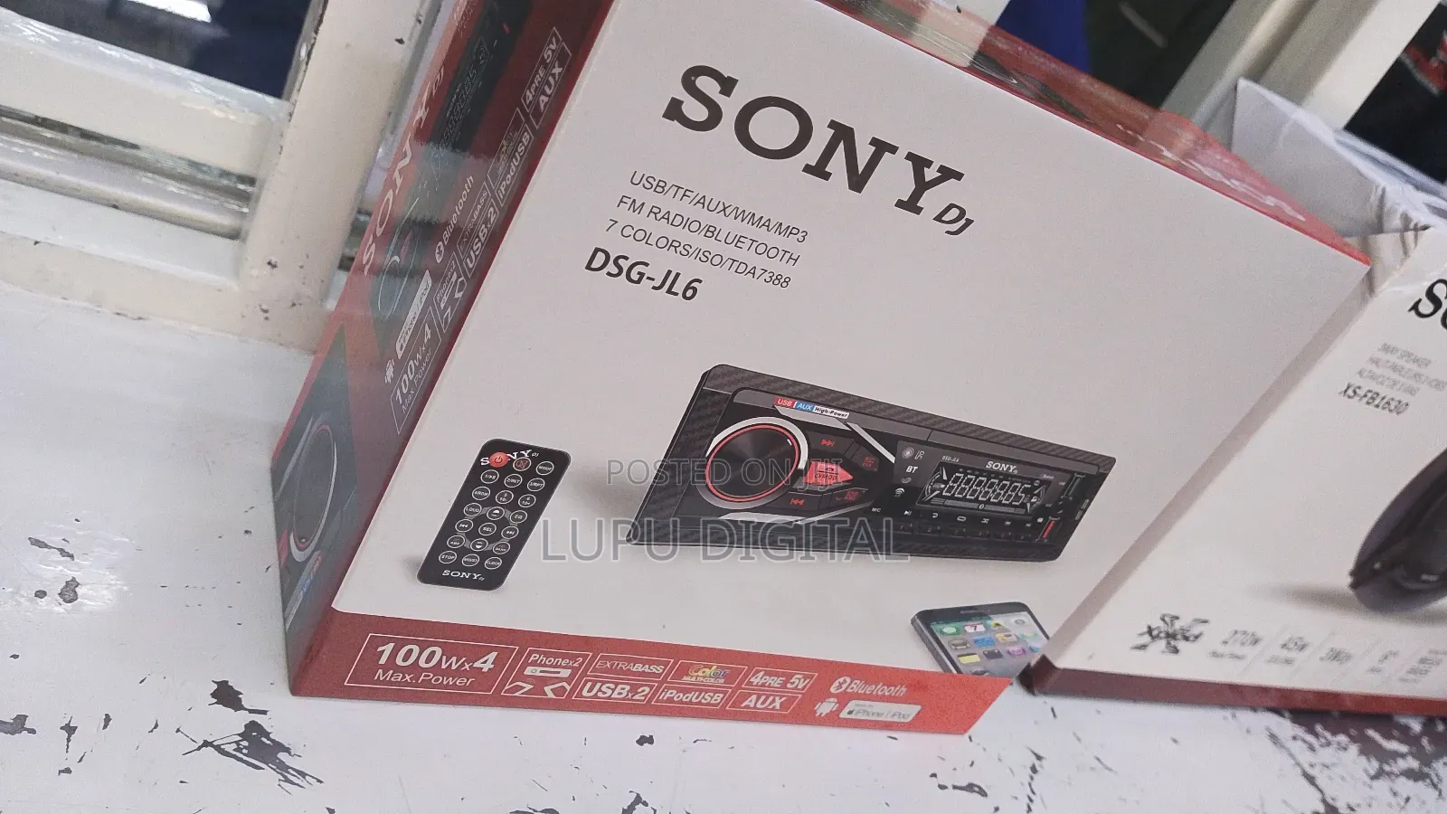 Original Sony FM Radio/Bluetooth