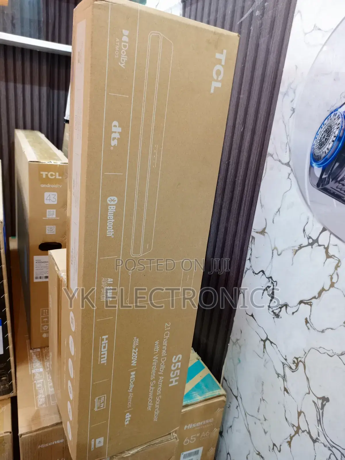 TCL S55h 2.1ch Pro Super Bass Soundbar