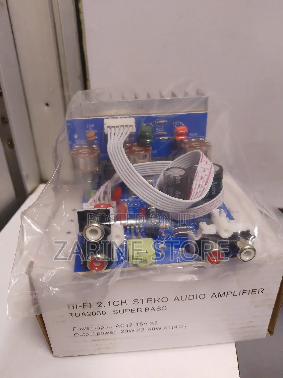 Hi-Fi 2.1CH Stero Audio Amplifier TDA2030 Output 4 Ohms