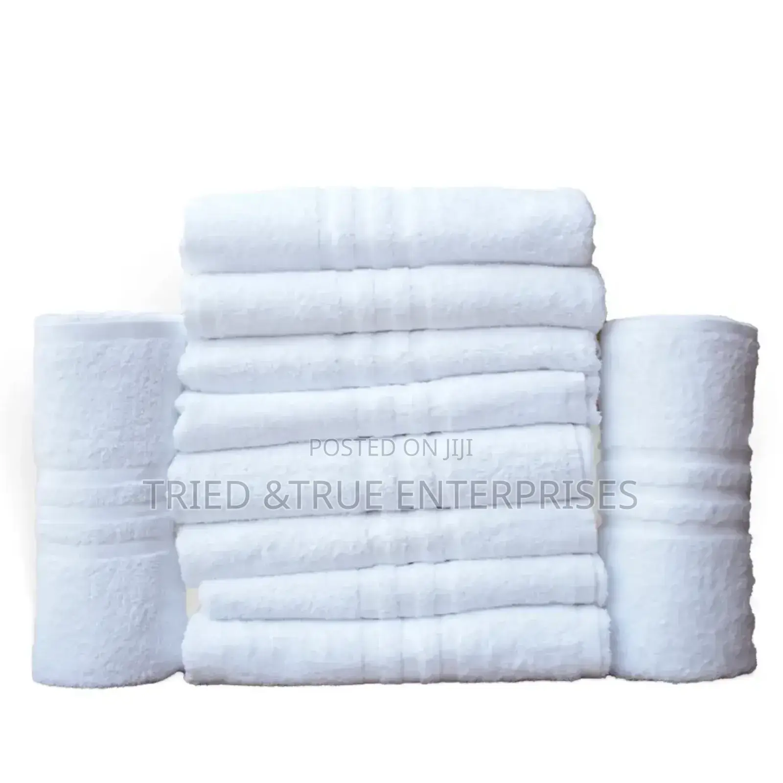 Quality Pure Cotton White Towels Size 90 by 150 Kh6tf