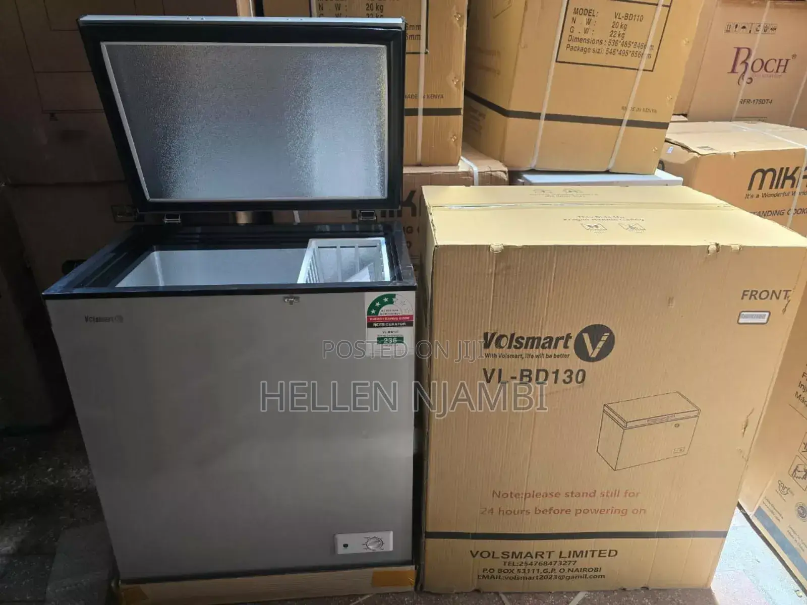 Volsmart Vl-Bd130 130l Chest Freezers