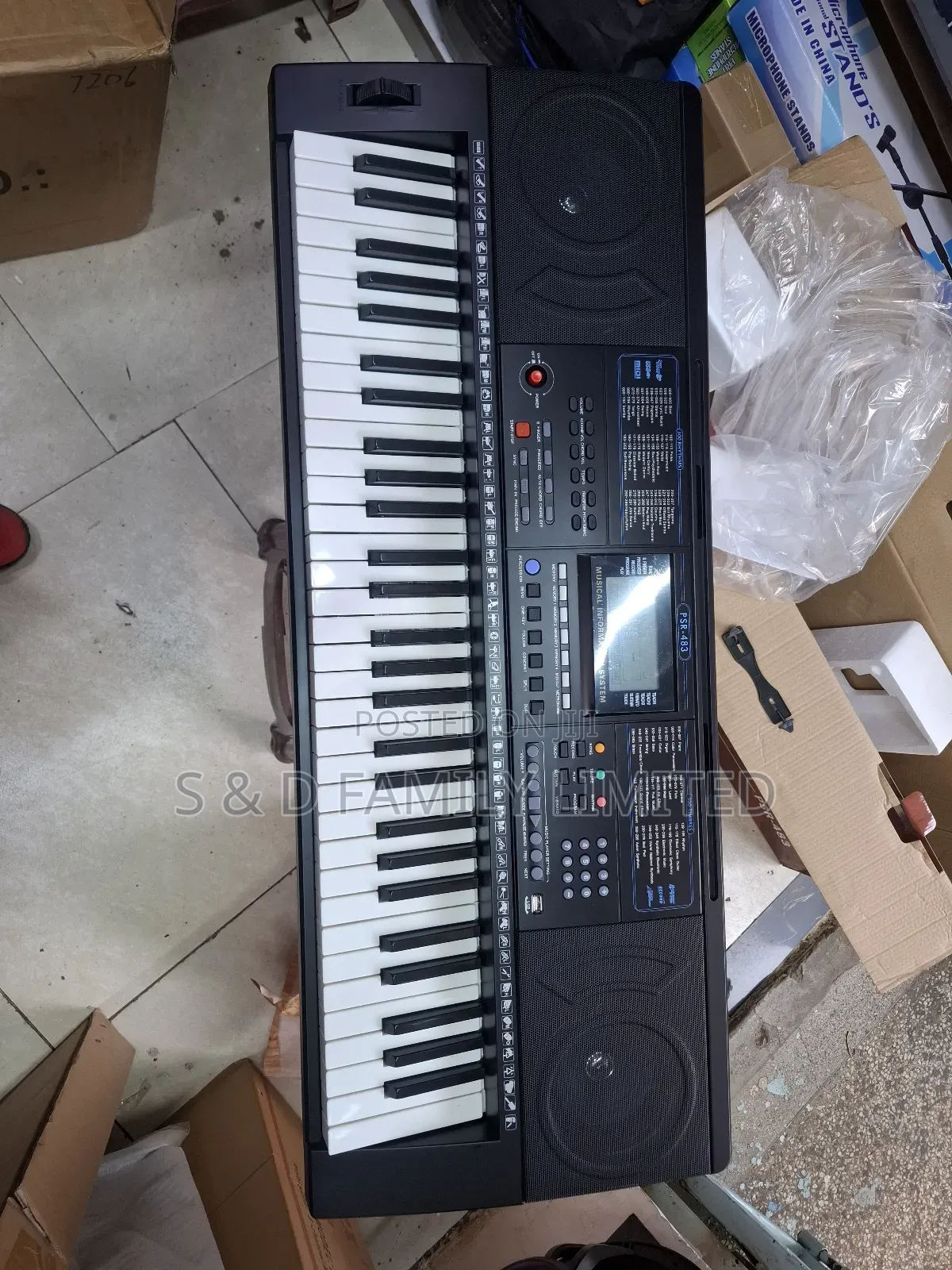 PSR-483 Keyboard