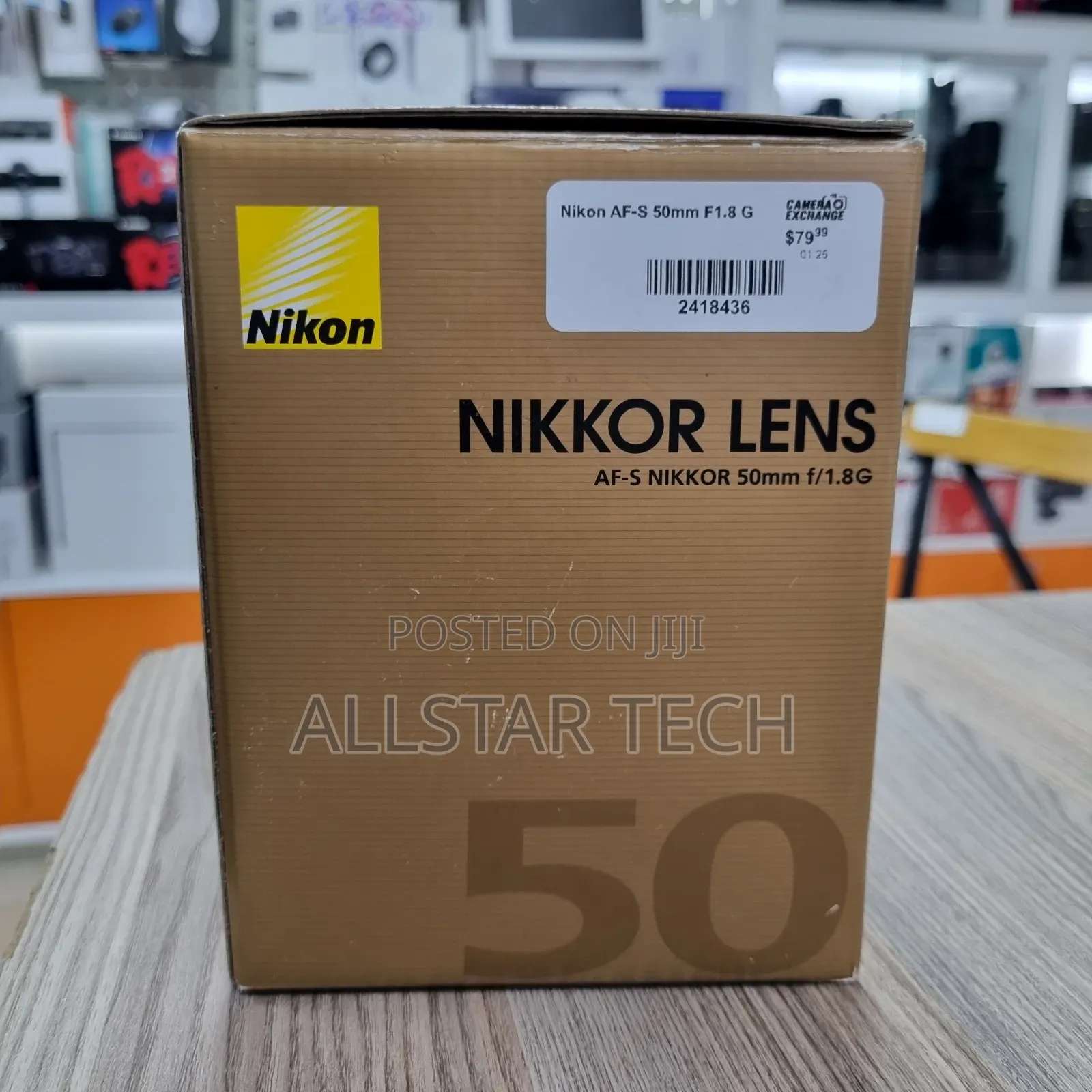 Nikon AF-S NIKKOR 50mm F/1.8g Lens