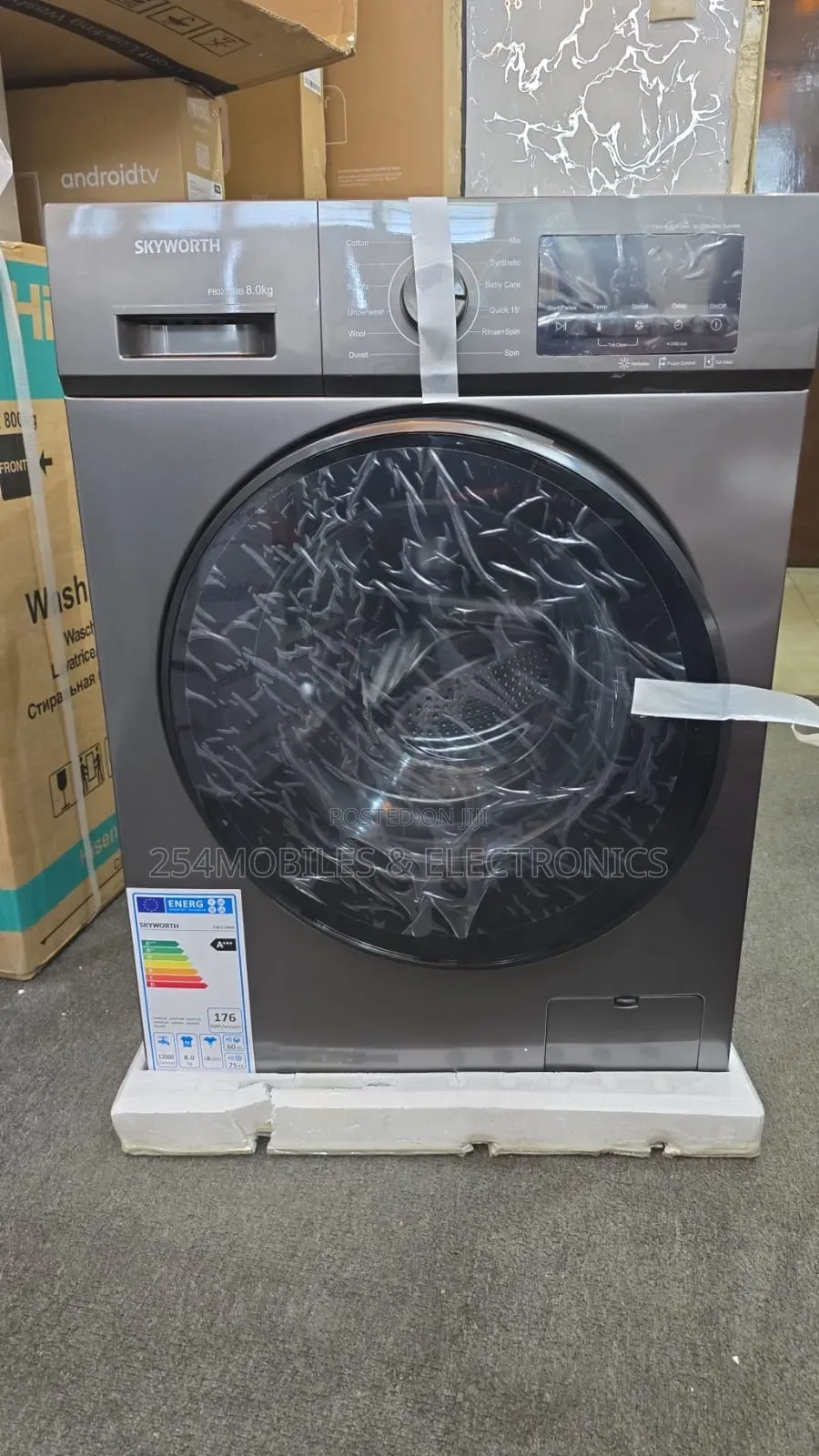 Skyworth F80215mb 8kg Front Load Washing Machine
