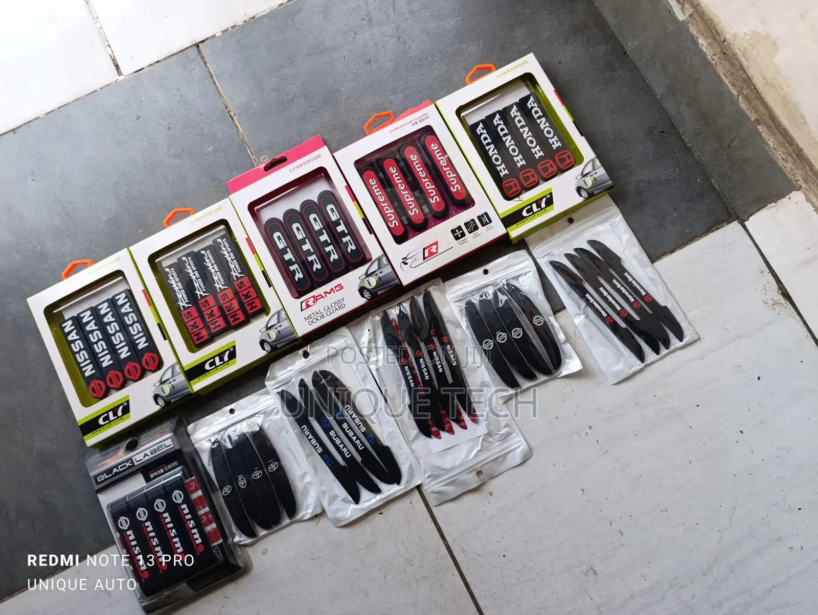 Universal Silicon Branded Door Guards for Cars