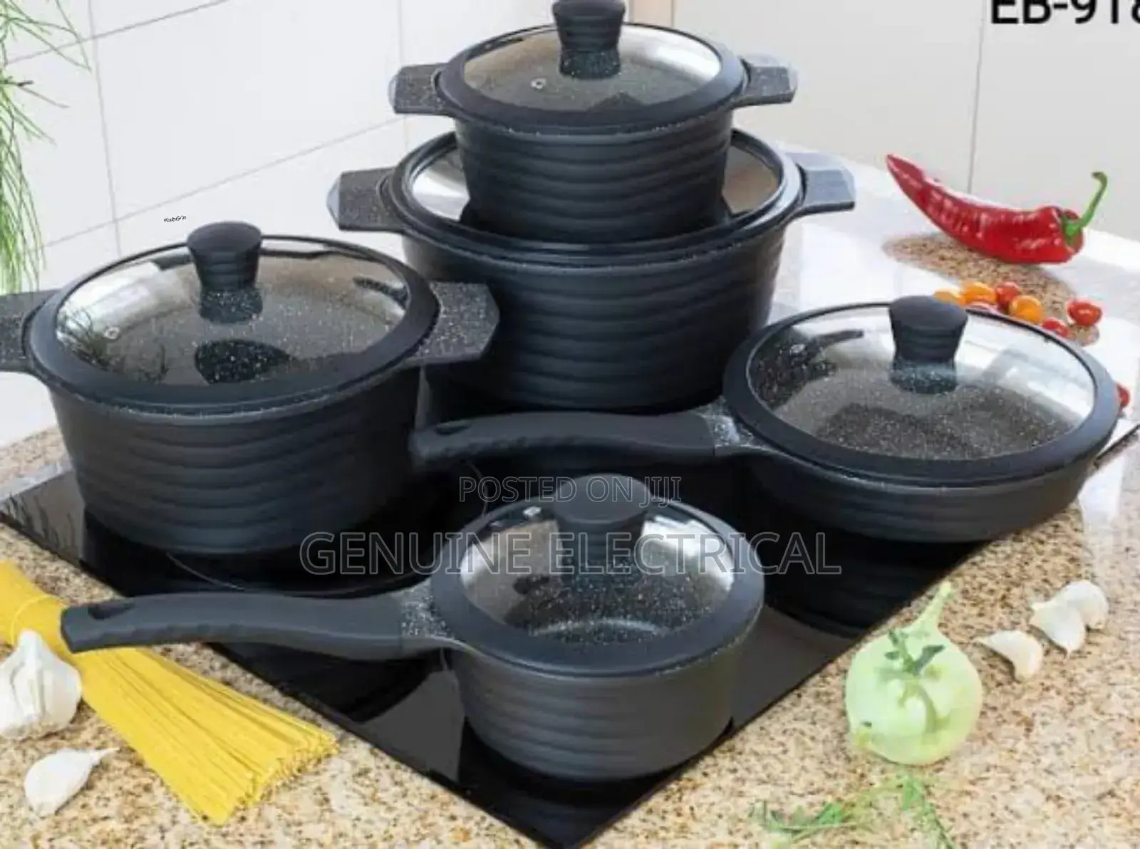 10 Pieces Edenburg Nonstick Cookware ED/10
