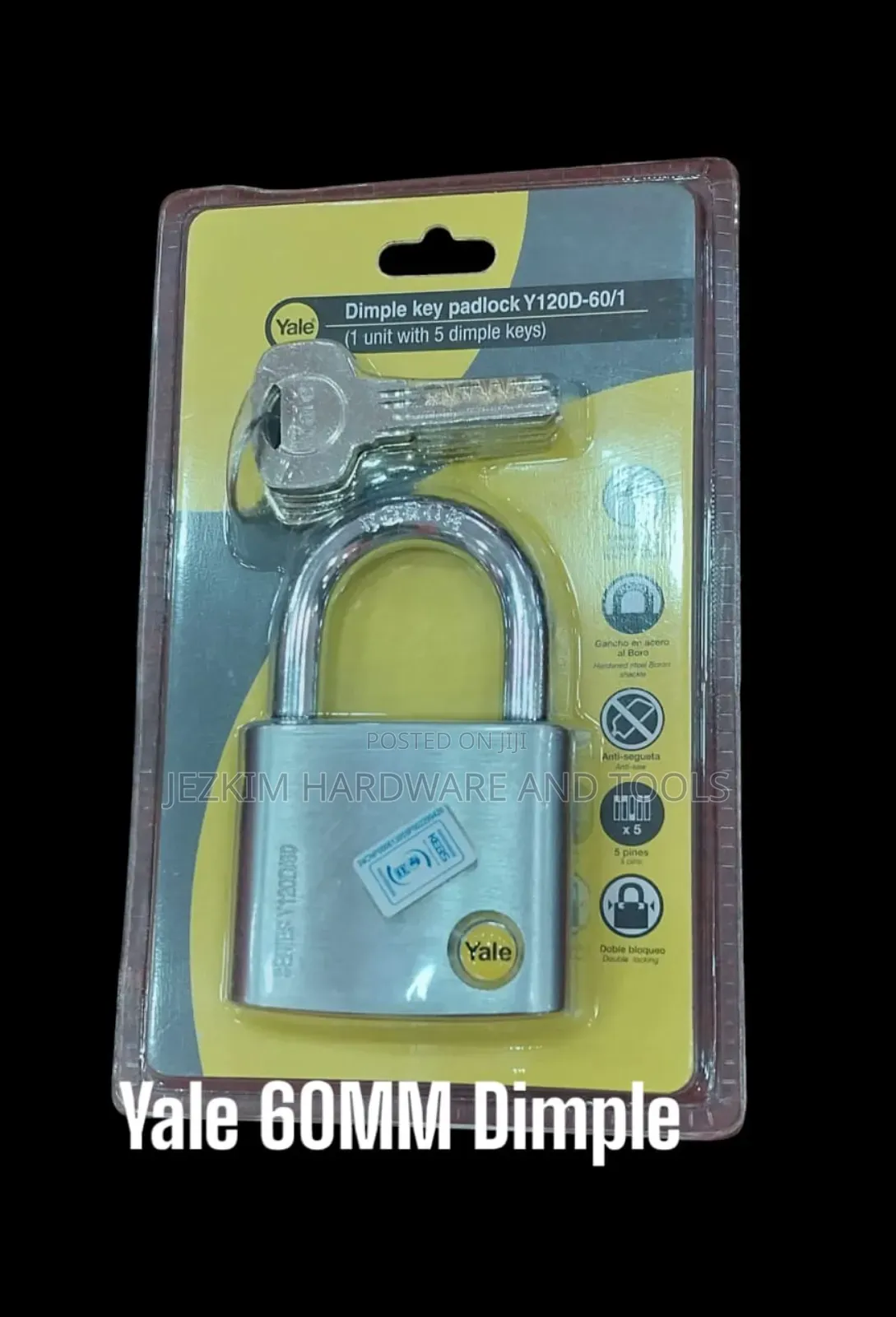 Yale Padlock 60mm